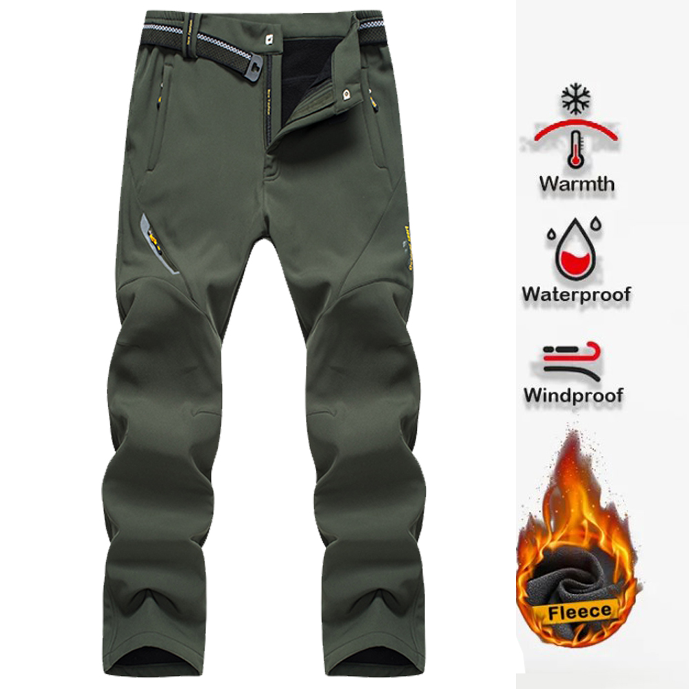 Outdoor Sport Jacket - Men's Hiking Pants Softshell Outdoor Trousers