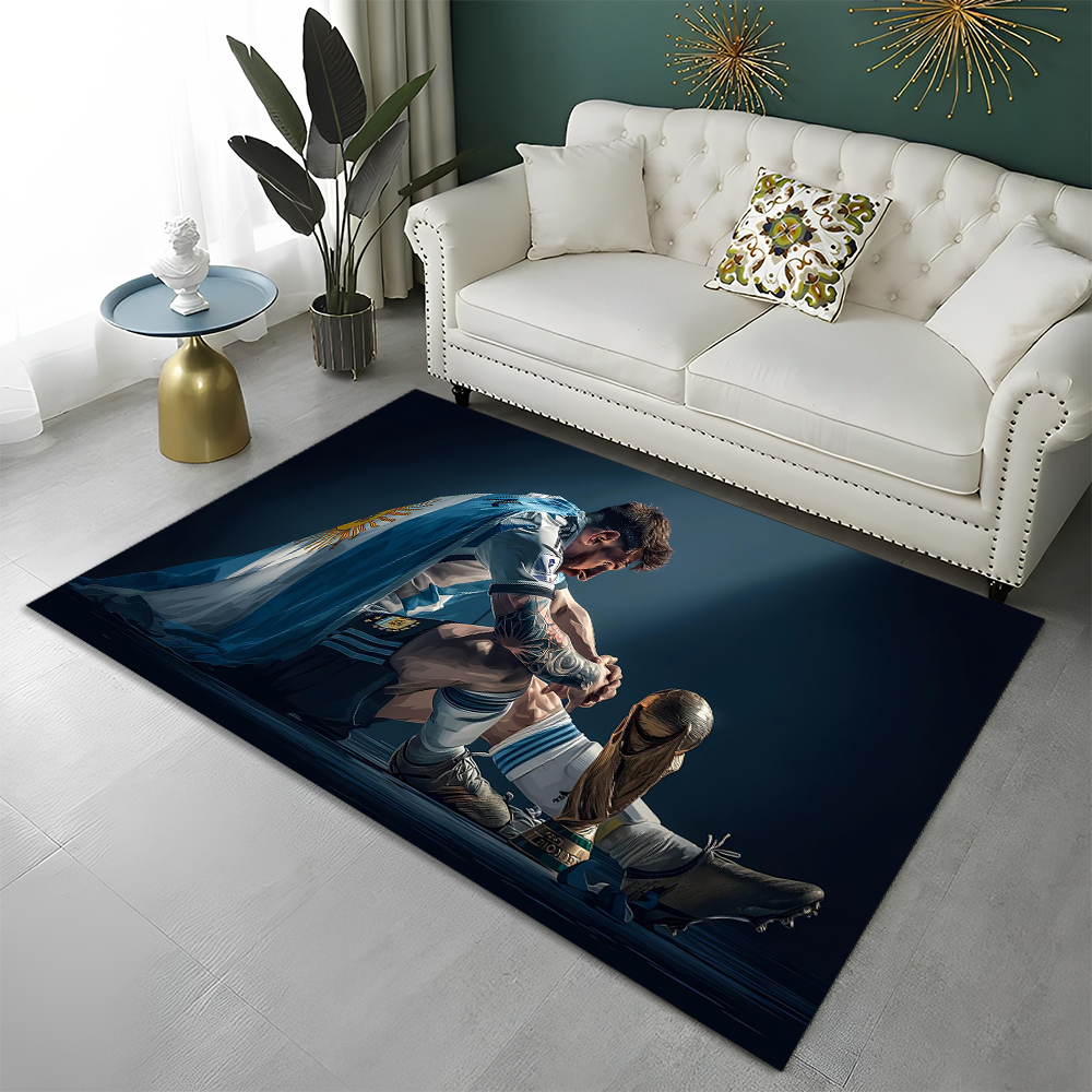 Outdoor Sport Area - 3D Goat M-Messi Football Sport Star