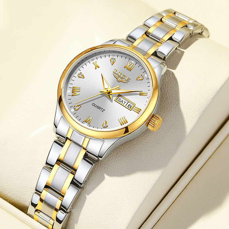 Outdoor Sport Dress - LIGE New Ladies Dress Watch Fashion