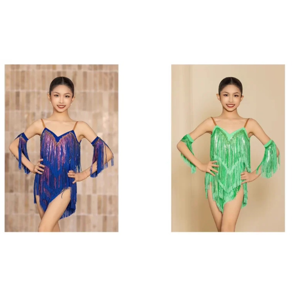 New Latin Performance Dance Dr - Outdoor Sport Dress avaliação e preço
