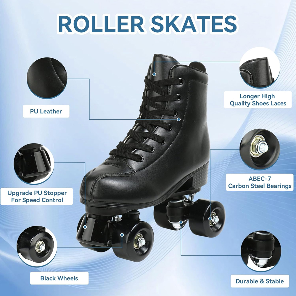Outdoor Skating Sport Shoes PU - Outdoor Sport Lights avaliação e preço