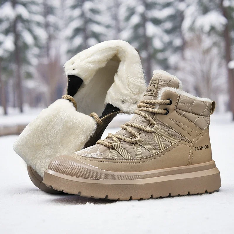 Winter Snow Boots for Male Add - Outdoor Sports Leisure avaliação e preço