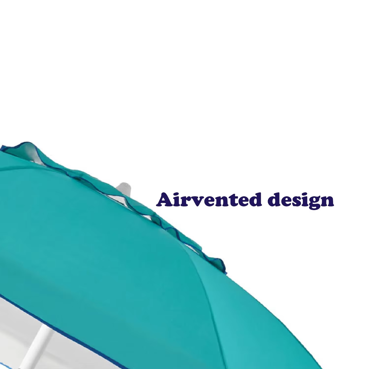 6.5' Turquoise Beach Umbrella  - Outdoor Sports Umbrella avaliação e preço