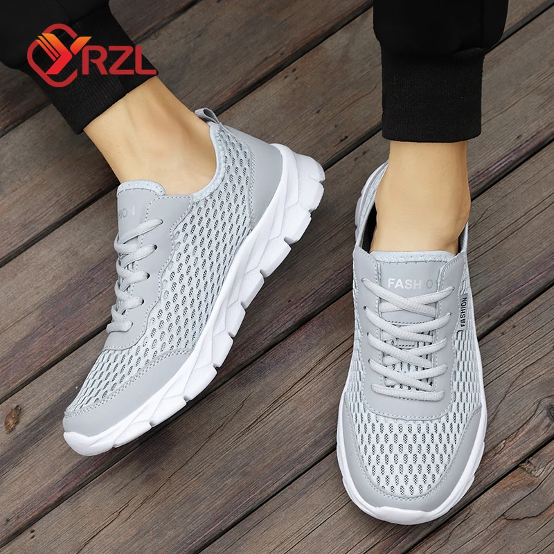 YRZL Tennis Shoes for Men Ligh - Outdoor Sport Lights avaliação e preço