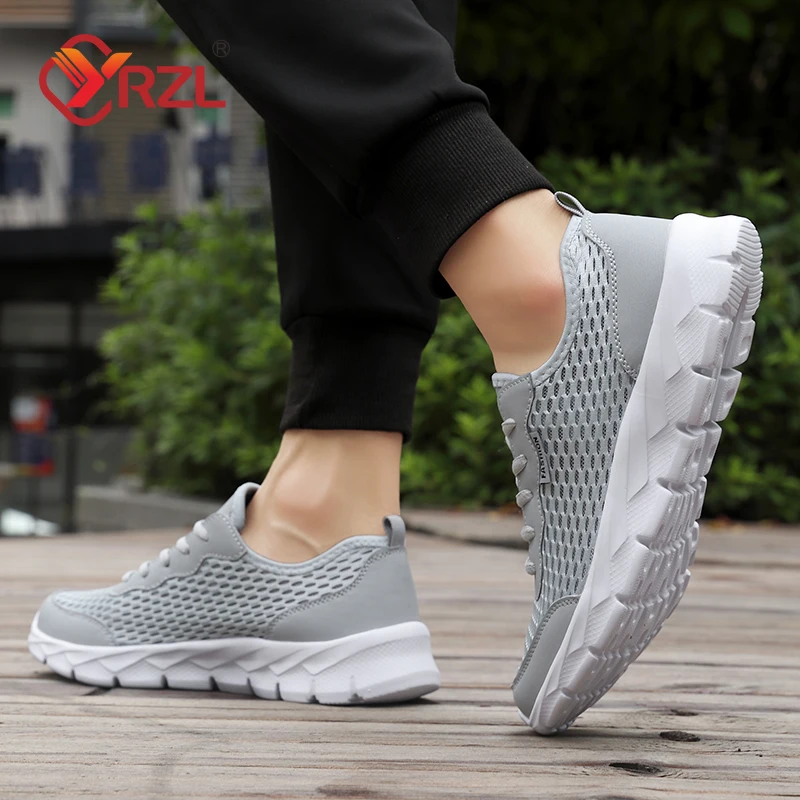 YRZL Tennis Shoes for Men Ligh - Outdoor Sport Lights avaliação e preço