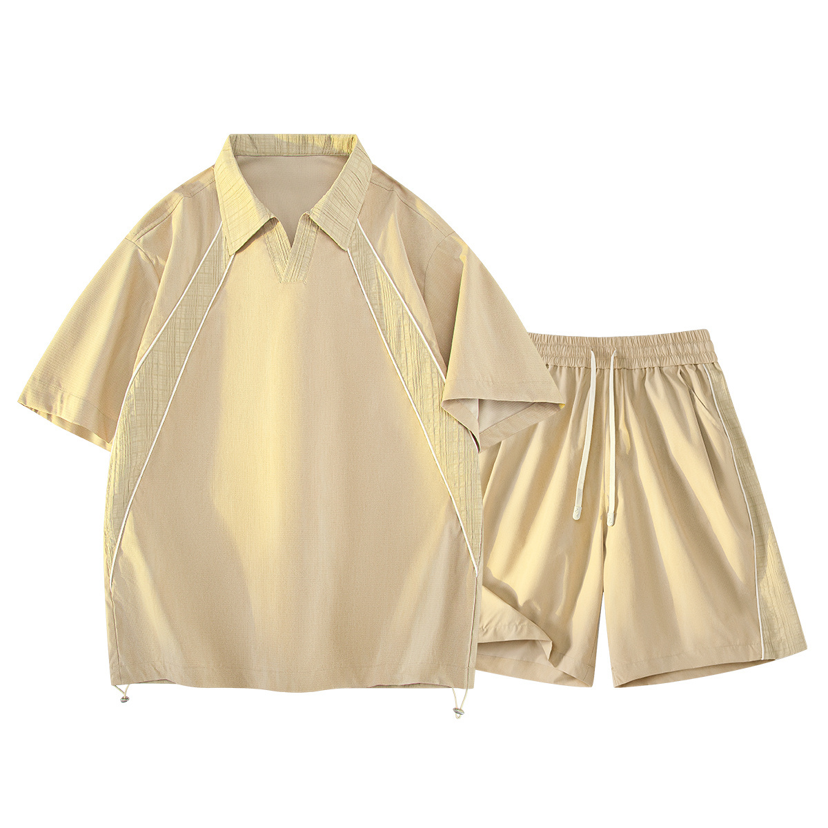 Summer Men's Sports Polo Suit  - Outdoor Sports Leisure avaliação e preço