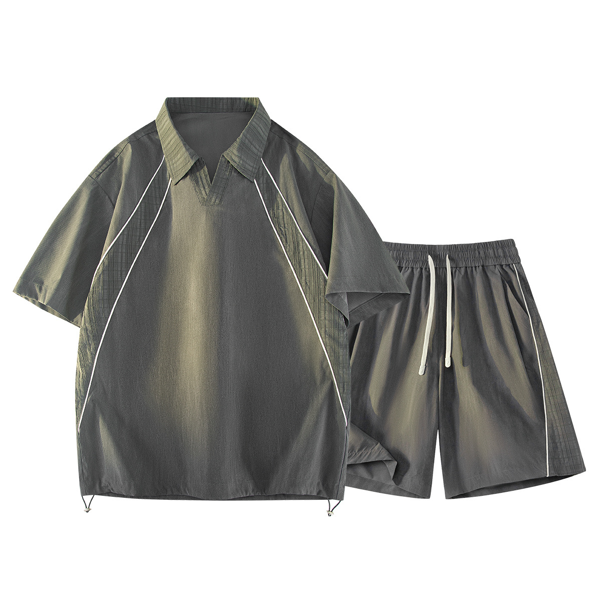 Summer Men's Sports Polo Suit  - Outdoor Sports Leisure avaliação e preço