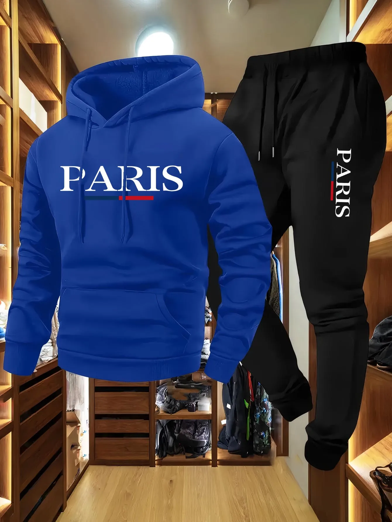Fashion Men's Hoodie Gift 2-pi - Outdoor Sports Leisure avaliação e preço