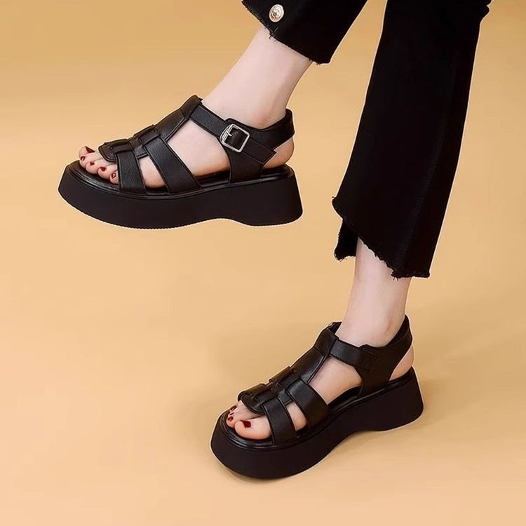 Women Platform Sandals  New Su - Outdoor Sport Lights avaliação e preço