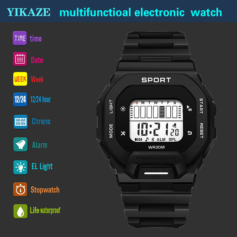 YIKAZE Men's Sports Watch Wate - Outdoor Sports Adventure avaliação e preço