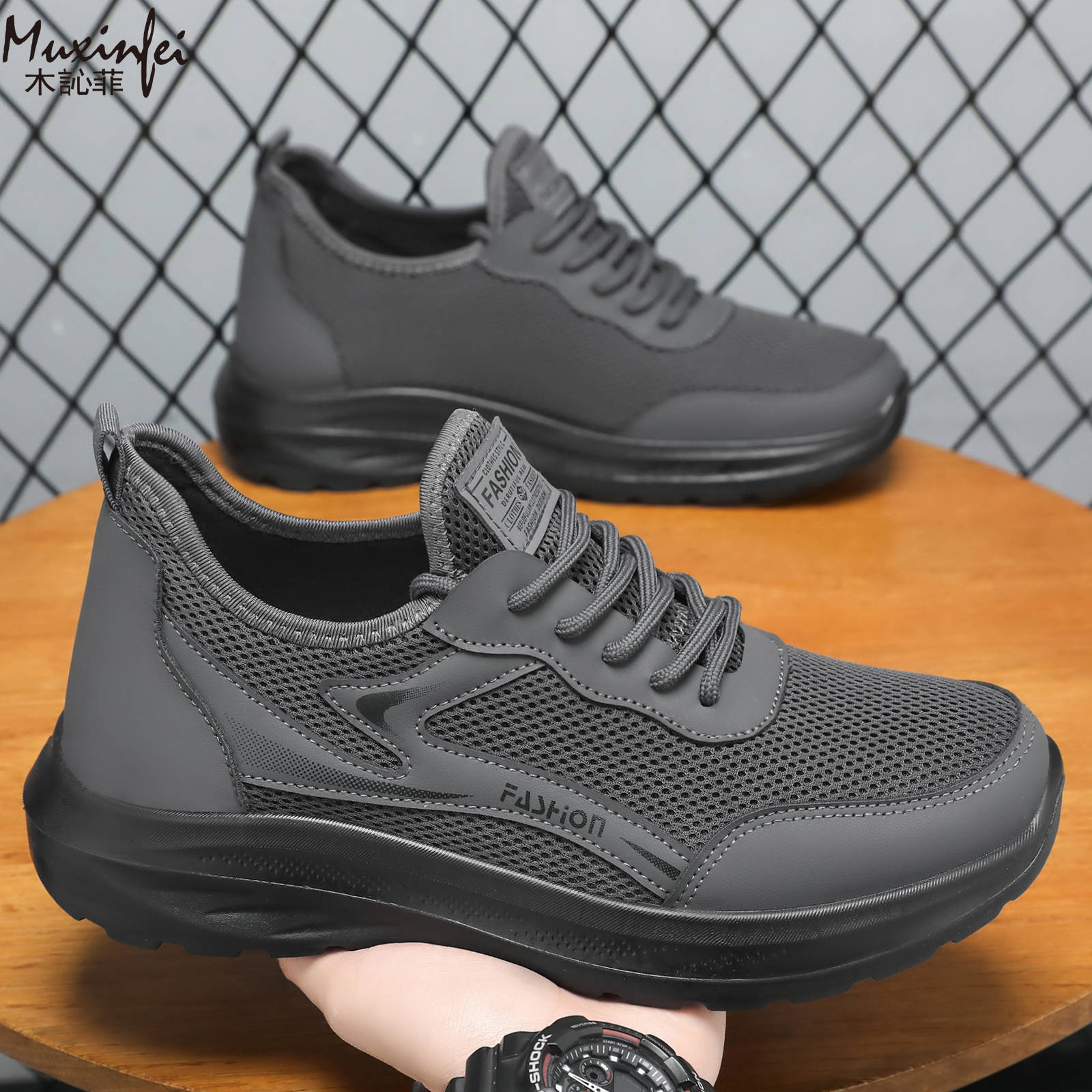 2026 New Men Casual Shoes Brea - Outdoor Sport Lights avaliação e preço