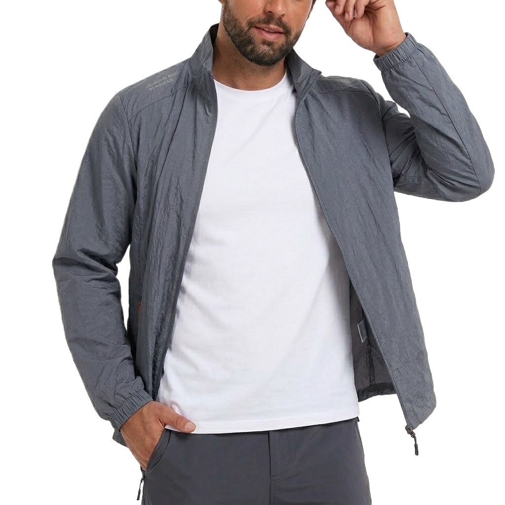 Mens UPF50+ Performance Sunscr - Outdoor Sport Jacket avaliação e preço