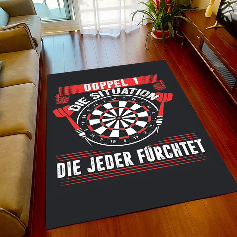 Sport carpet dart target print - Outdoor Sport Area avaliação e preço