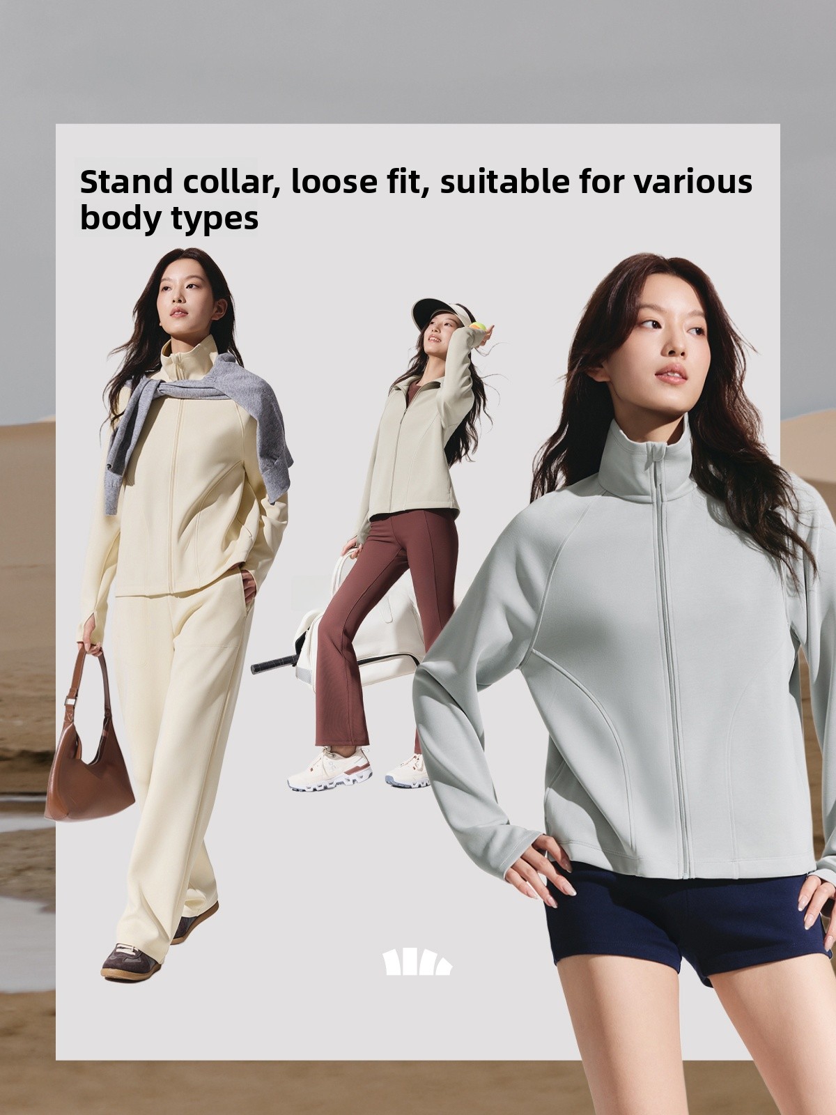 Loose Women's Sport Jacket Ban - Outdoor Sport Jacket avaliação e preço
