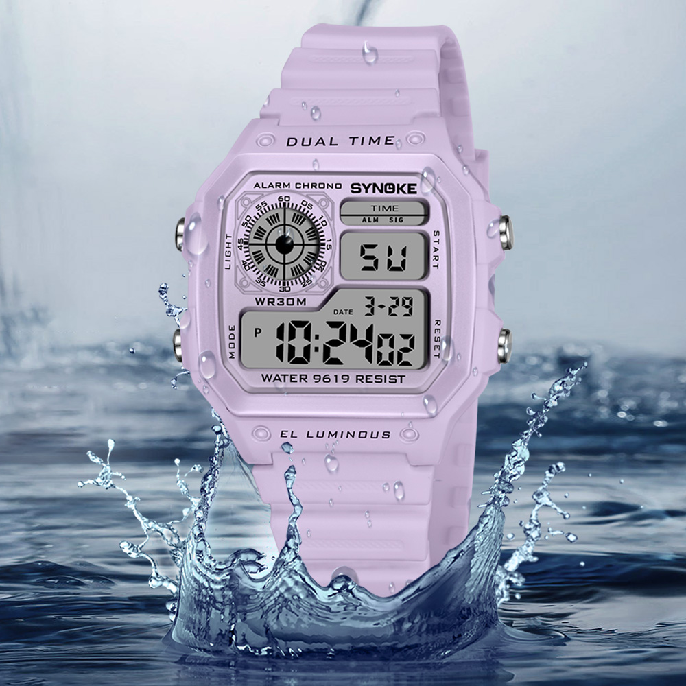 SYNOKE Digital Watches Lady Sp - Outdoor Sport Lights avaliação e preço