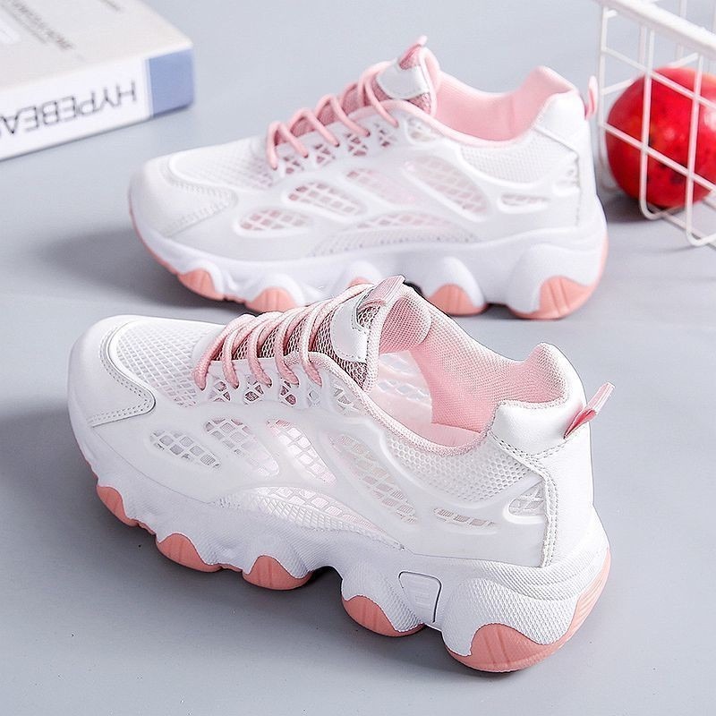 Breathable Mesh Chunky Sneaker - Outdoor Sports Leisure avaliação e preço