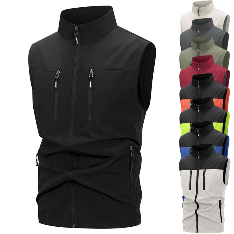 Men's Lightweight Softshell Ve - Outdoor Sport Jacket avaliação e preço