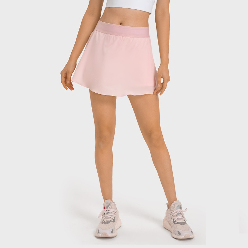 Women 2 In 1 Sport Tennis Skir - Outdoor Sport Dress avaliação e preço