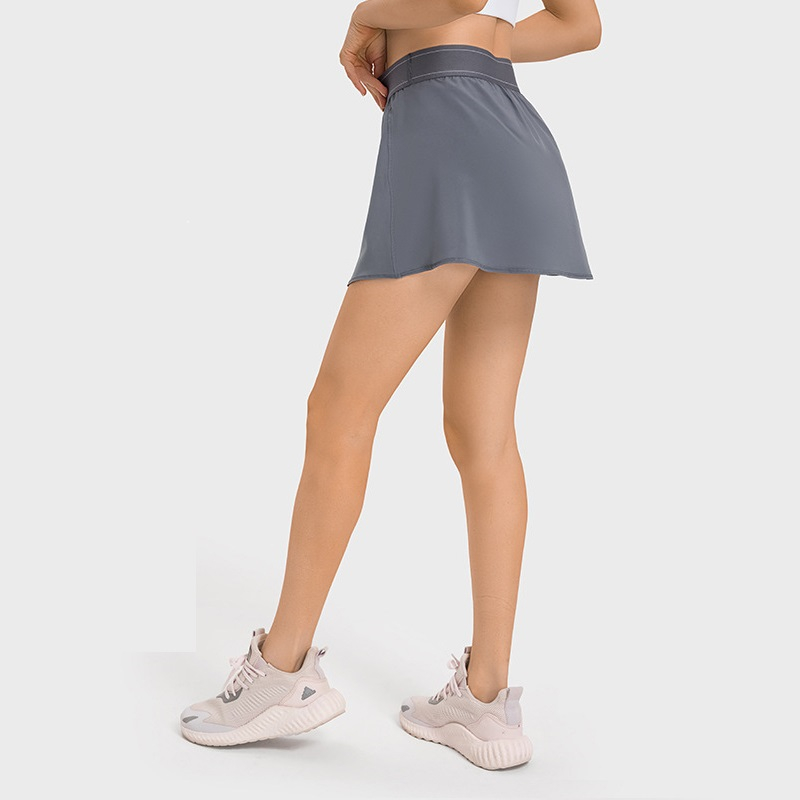 Women 2 In 1 Sport Tennis Skir - Outdoor Sport Dress avaliação e preço