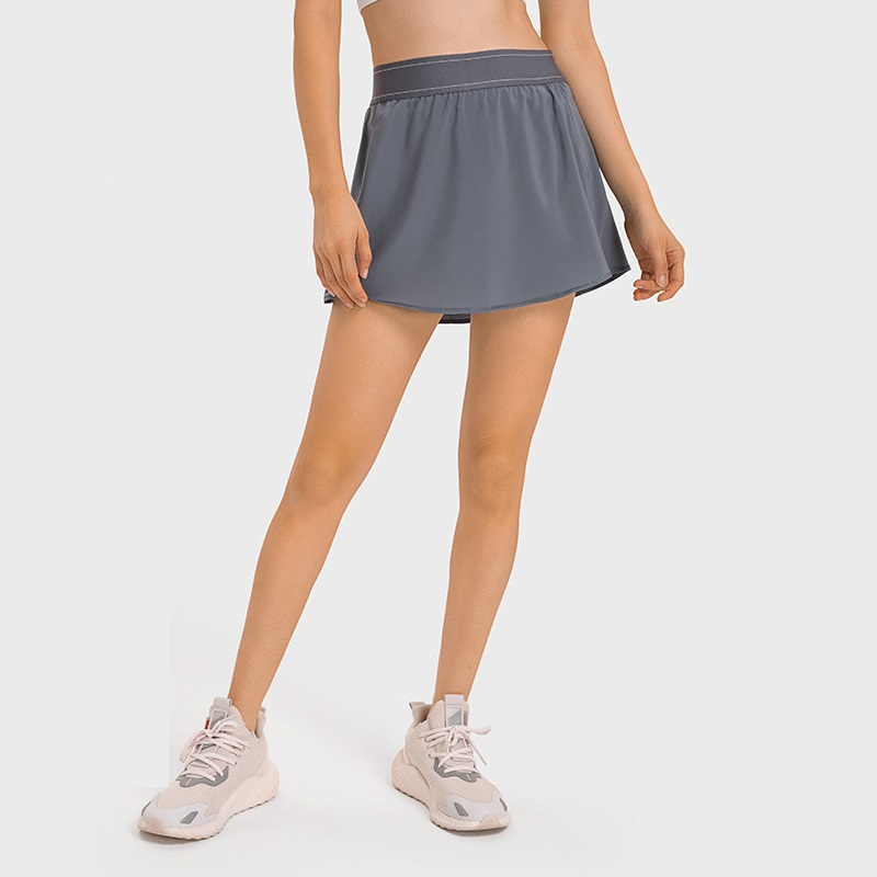 Women 2 In 1 Sport Tennis Skir - Outdoor Sport Dress avaliação e preço