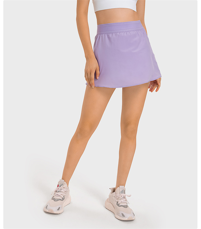 Women 2 In 1 Sport Tennis Skir - Outdoor Sport Dress avaliação e preço