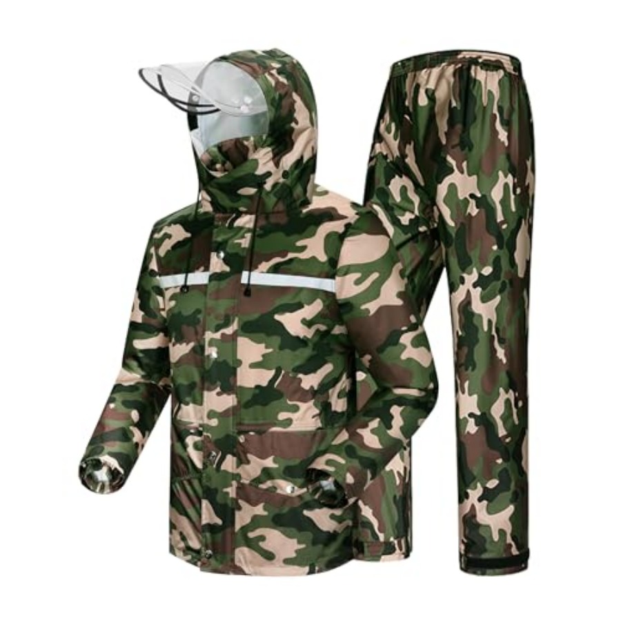 iCreek Rain Suit Waterproof Ja - Outdoor Sport Jacket avaliação e preço