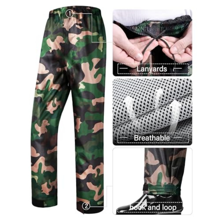 iCreek Rain Suit Waterproof Ja - Outdoor Sport Jacket avaliação e preço