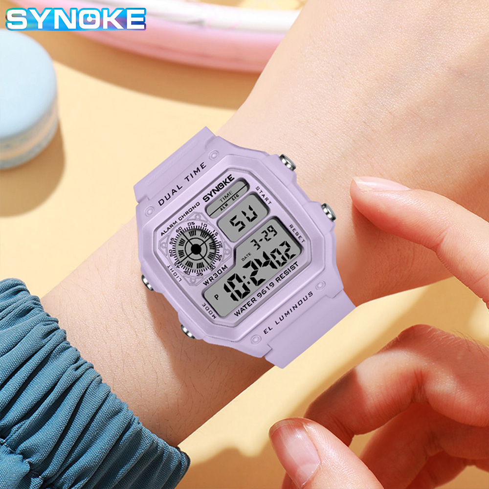 SYNOKE Digital Watches Lady Sp - Outdoor Sport Lights avaliação e preço