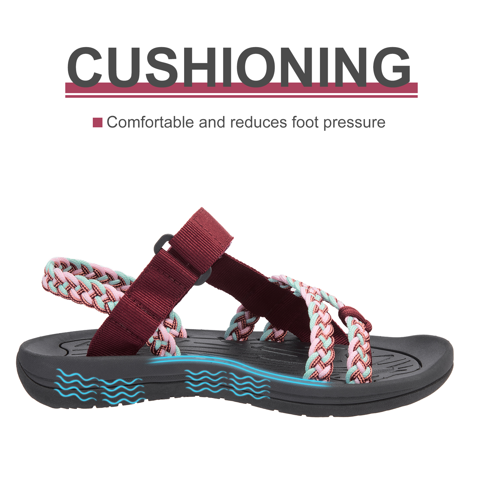 GOLDEN CAMEL Hiking Sandals fo - Outdoor Sport Lights avaliação e preço