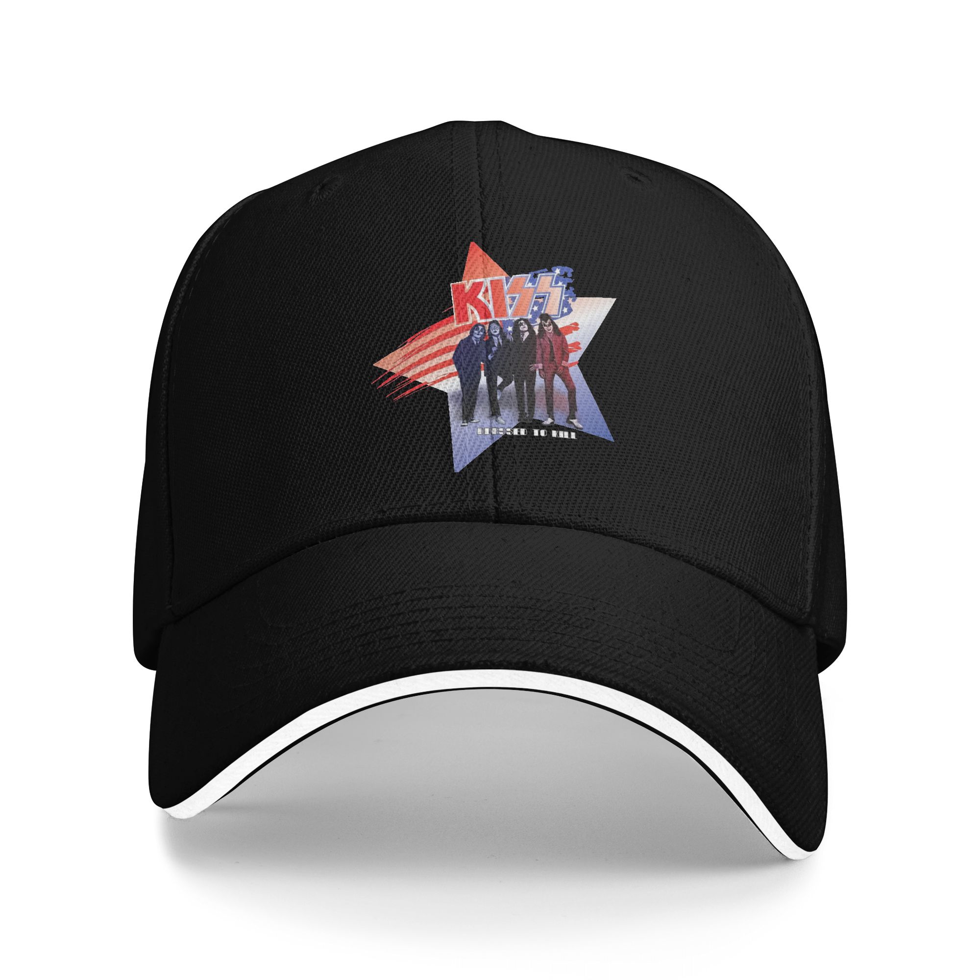 Kiss Band Baseball Cap Casual  - Outdoor Sport Dress avaliação e preço
