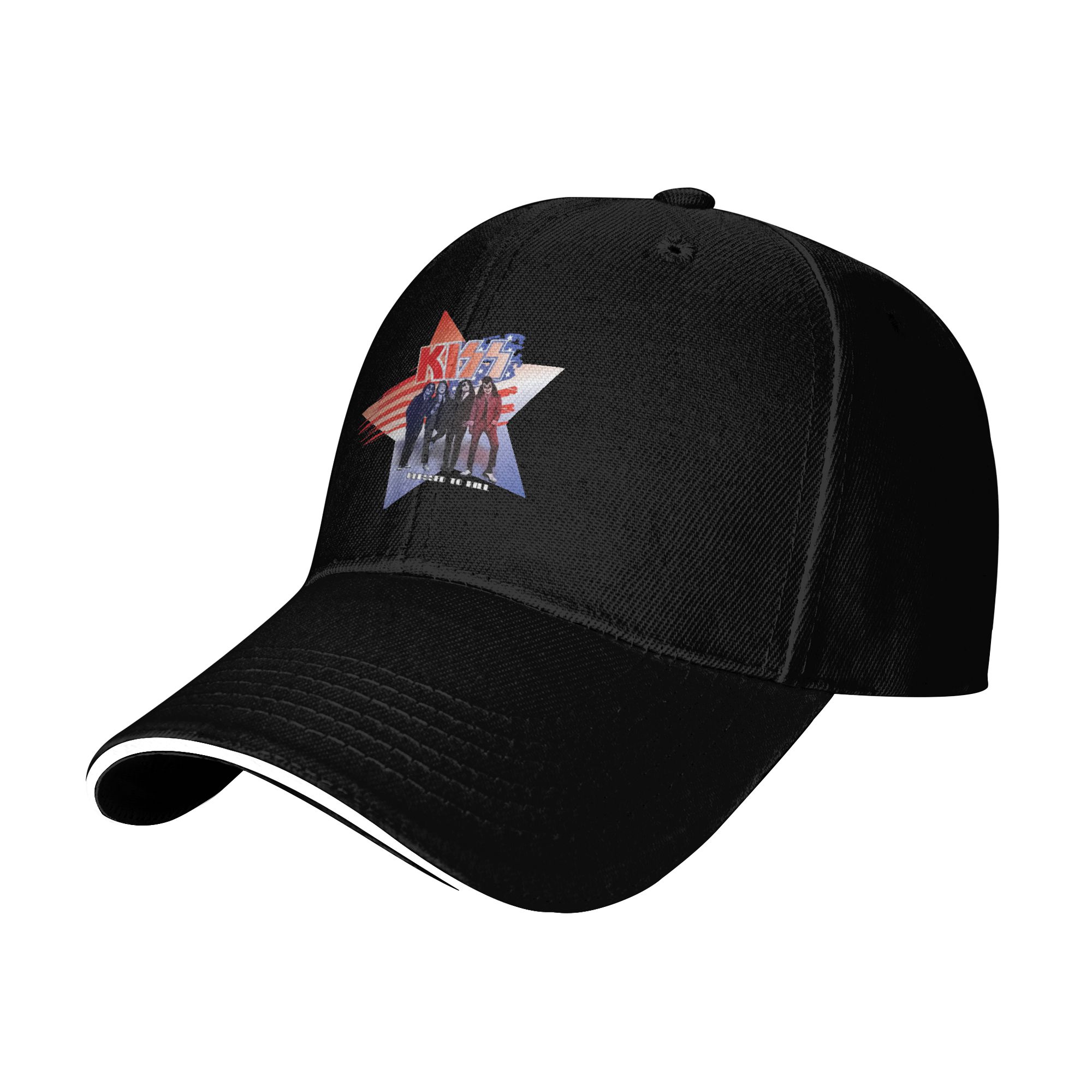 Kiss Band Baseball Cap Casual  - Outdoor Sport Dress avaliação e preço