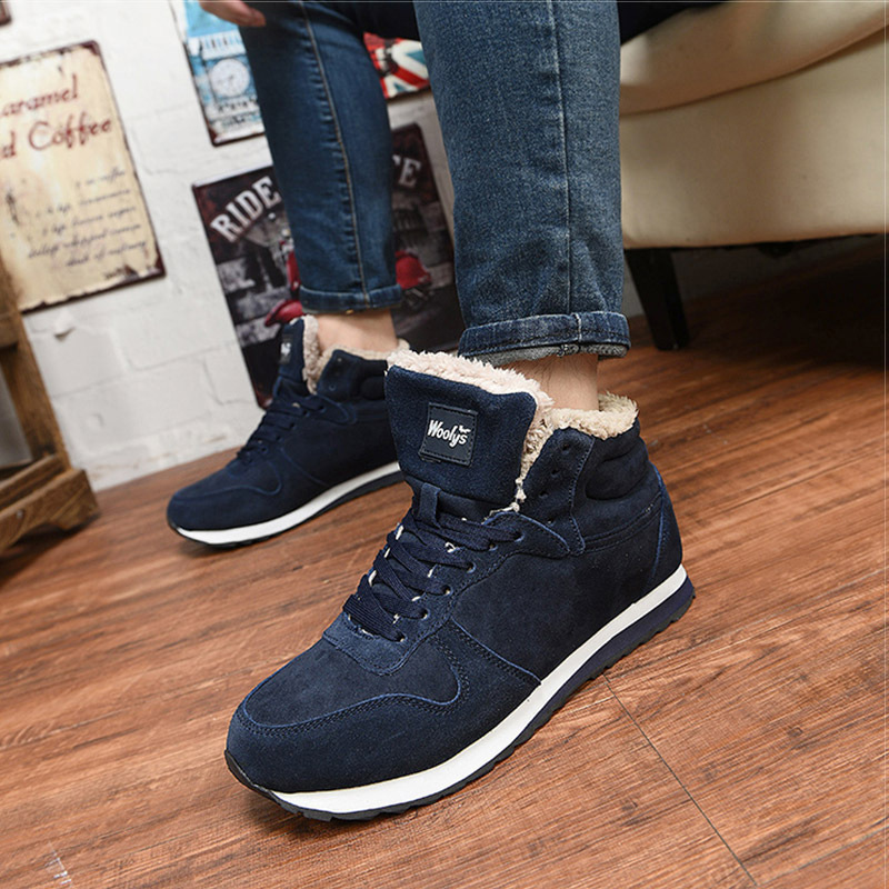 New Men's Winter Snow Boots Ke - Outdoor Sports Leisure avaliação e preço