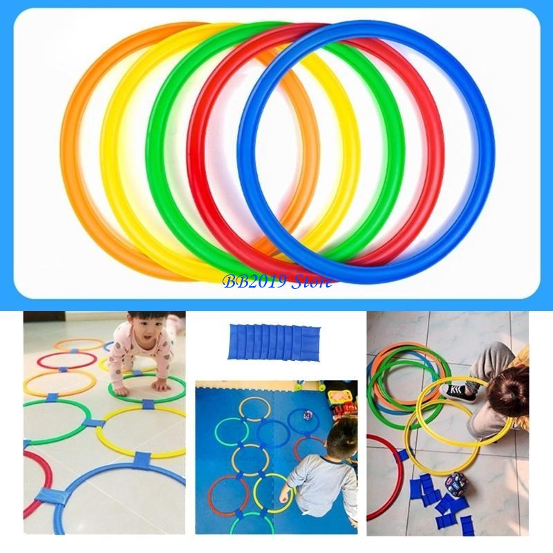 Q0KB Jumping Hoop Set Outdoor  - Indoor Sport And Outdoor Sports avaliação e preço