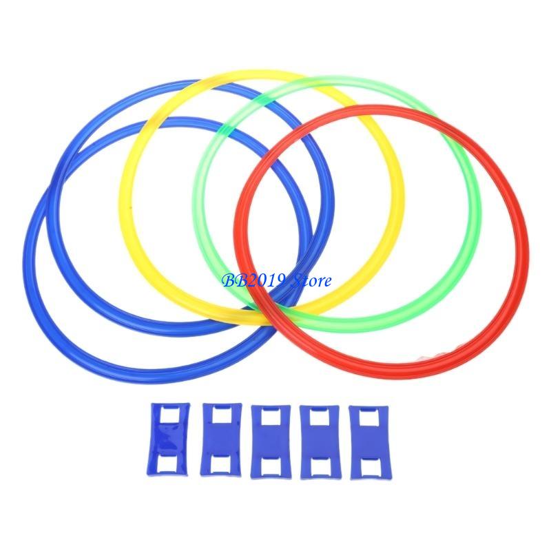 Q0KB Jumping Hoop Set Outdoor  - Indoor Sport And Outdoor Sports avaliação e preço