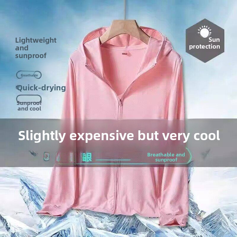 Ice Silk Mesh UV Protection Cl - Outdoor Sport Jacket avaliação e preço