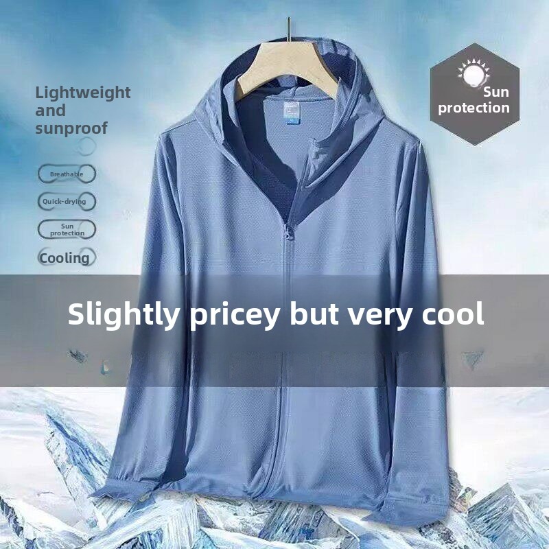 Ice Silk Mesh UV Protection Cl - Outdoor Sport Jacket avaliação e preço