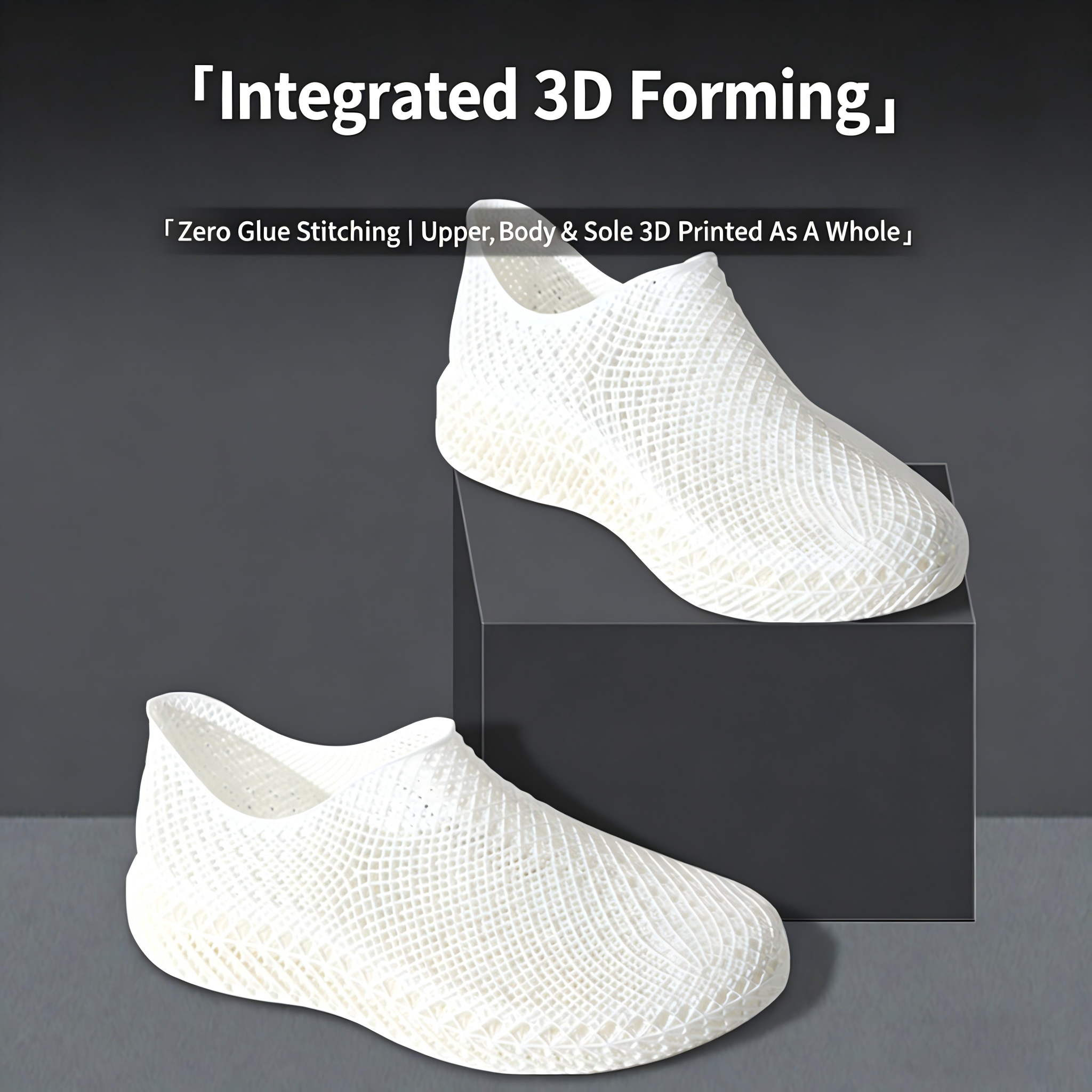 3D Printed Casual Shoes Hollow - Indoor Sport And Outdoor Sports avaliação e preço