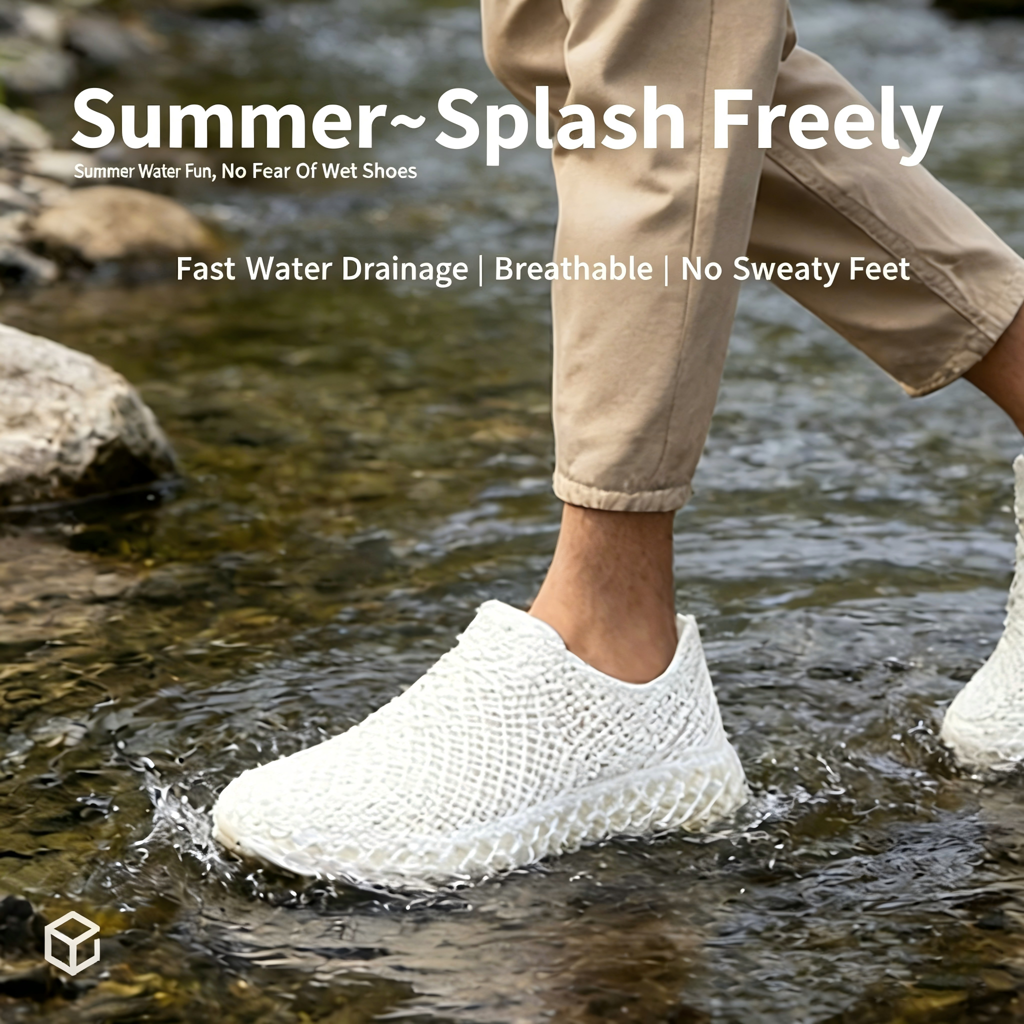 3D Printed Casual Shoes Hollow - Indoor Sport And Outdoor Sports avaliação e preço